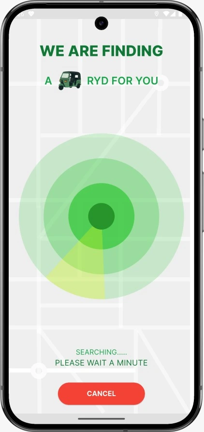 NovaRyd App Screenshot