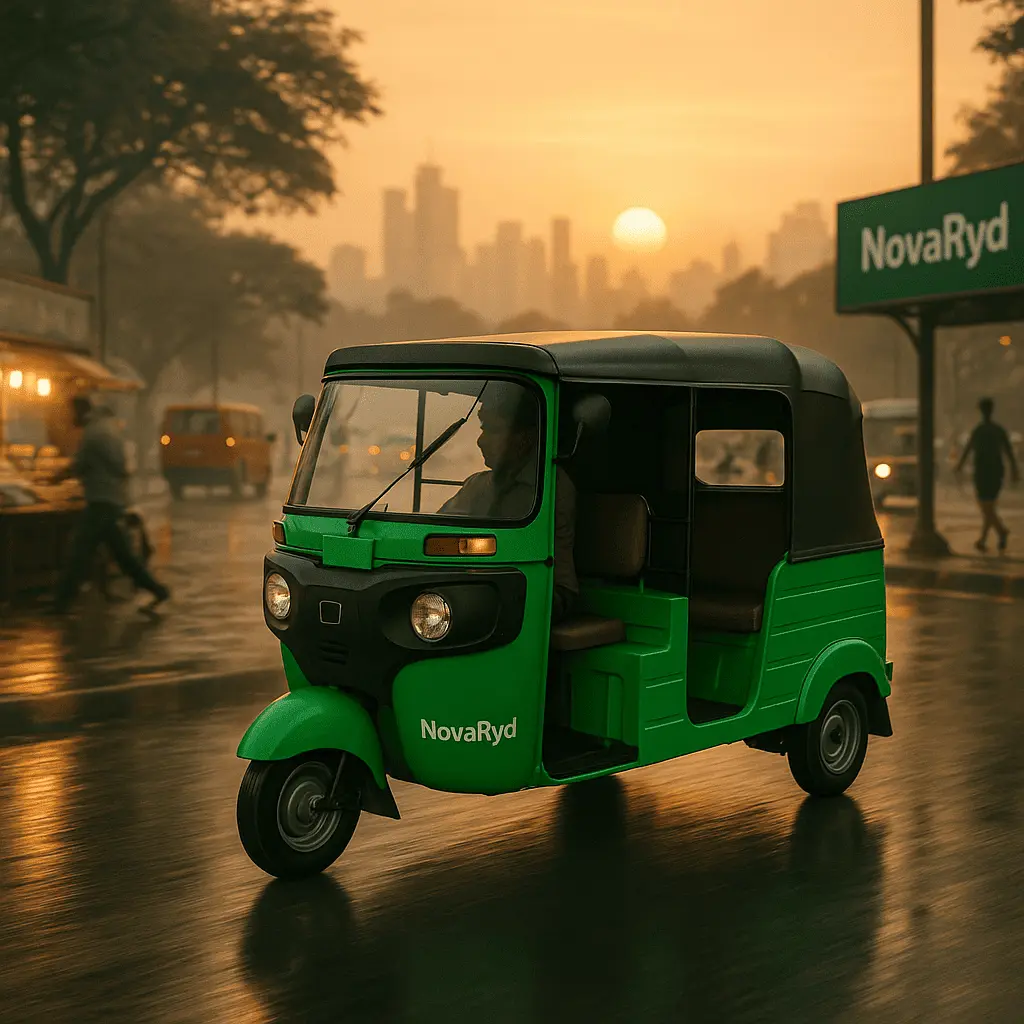 NovaRyd Electric Auto-Rickshaw